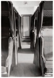 Compartimento do passageiro do Zeppelin LZ 126, c1924 1933 de Unbekannt