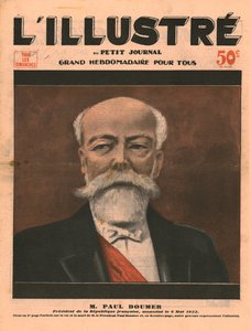Paul Doumer, Presidente da República Francesa, assassinado em 6 de maio de 1932. de Unbekannt