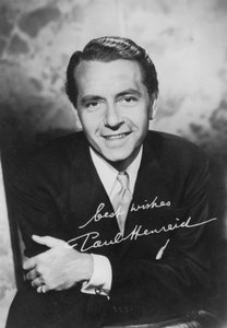 Paul Henreid 1908-1992, ator e diretor americano nascido na Áustria, c1940s de Unbekannt