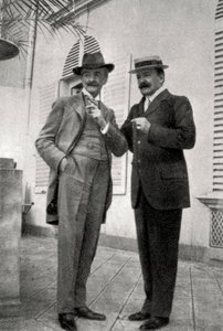 Paul Hervieu e Marcel Prevost, autores e dramaturgos franceses, 1905 de Unbekannt