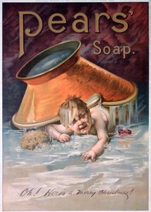 Anúncio de sabão de peras, 1897 de Unbekannt