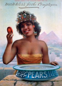 Anúncio de sabão de peras, 1899 de Unbekannt