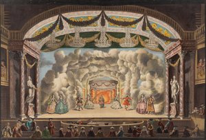 Imagem da mostra da espreitadela, ca 1770. de Unbekannt