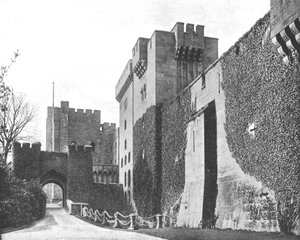 Penrhyn Castle, Bangor, Gales do Norte, 1894. de Unbekannt