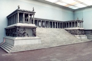 Altar de Pérgamo, século II aC de Unbekannt