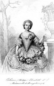 Elisabeth dOrleans filipina, senhorita de Beaujolais de Unbekannt