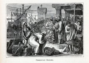 Marinheiros fenícios, 1882 de Unbekannt