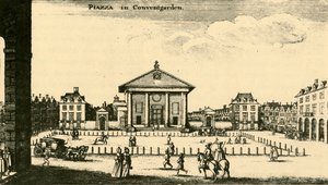 Praça em Covent Garden, século XVIII, 1925. de Unbekannt
