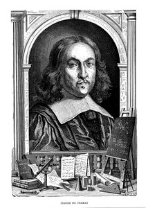 Pierre de Fermat, matemático francês do século XVII, 1870 de Unbekannt