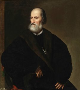 Pietro Bembo como prior do Knights Hospitaller, ca. 1537. de Unbekannt