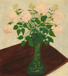 Rosas cor de rosa, quarto quartel do século XIX. de Unbekannt