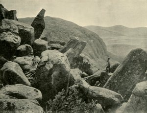 Pinnacle & Organ Pipes, Mount Wellington, 1901. de Unbekannt