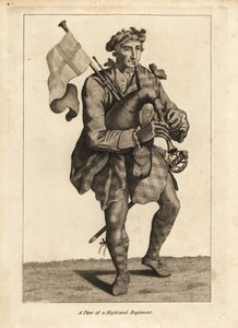Piper de um Regimento das Terras Altas de Unbekannt