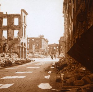 Place Royal, Reims, norte da França, c1914-c1918 de Unbekannt