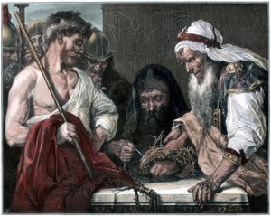 Trança da coroa de espinhos, 1875 de Unbekannt