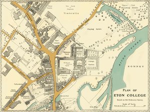 Plano de Eton College, 1911. de Unbekannt