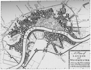 Plano de Londres e Westminster, 1749 1903 de Unbekannt