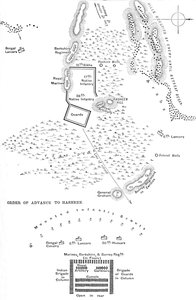 Plano da Batalha de Hasheen, 20 de março de 1885, c1885 de Unbekannt