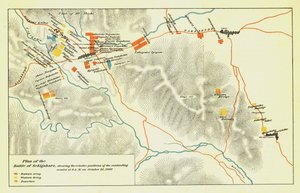 Plano da Batalha de Sekigahara, 21 de outubro de 1600, 1903. de Unbekannt