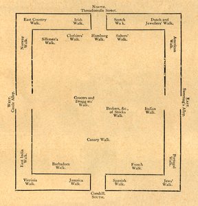 Plano da Bolsa em 1837, 1897. de Unbekannt