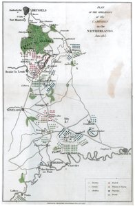 Plano de operação da campanha na Holanda, junho de 1815, 1816 de Unbekannt