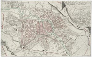Plano de Berlim 1760 de Unbekannt