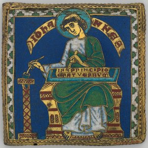 Placa com São João Evangelista, alemão, ca. 1175-1200. de Unbekannt