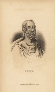 Plínio o Ancião, Gaius Plinius Secundus, autor romano, naturalista e filósofo natural, AD23-79 de Unbekannt