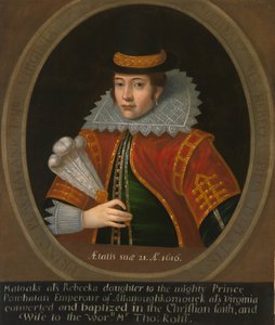 Pocahontas, depois de 1616. de Unbekannt