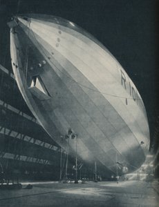 Poised no vasto salão de seu local de nascimento, pronto para tomar asa, c1935 de Unbekannt
