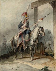 Chevauleger polonês da guarda imperial francesa, ca 1808 de Unbekannt