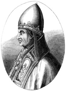 Papa Gregório IX c1143-1241, 1849 de Unbekannt
