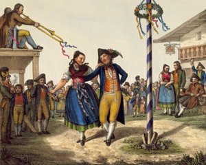 Festas populares, meados do século XIX de Unbekannt