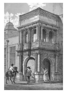 Alpendre em Audley End, Essex, c1840. de Unbekannt