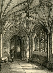Alpendre da Igreja de St. Sepulchres, c1872. de Unbekannt