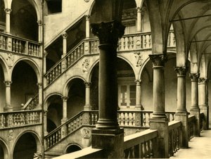 Castelo de Porcia, Spittal an der Drau, Caríntia, Áustria, c1935. de Unbekannt