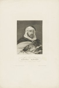 Retrato de Abdelkader ibn Muhieddine 1808-1883, ca. 1860. de Unbekannt
