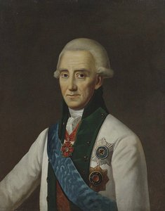 Retrato do almirante Vasily Chichagov 1726-1809. de Unbekannt