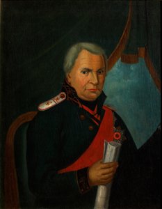 Retrato de Alexander Semyonovich Shishkov 1754-1841, 1820s de Unbekannt