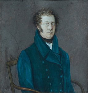 Retrato de Alexey Gavrilovich Popov 1760-1857, segundo trimestre do século XIX de Unbekannt