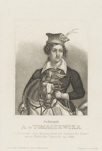 Retrato de Antonina Tomaszewska 1814-1883, C. 1850. de Unbekannt