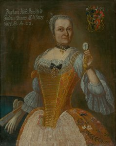 Retrato de Barbora Horváthová-Stančičová de Unbekannt