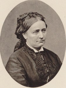 Retrato de Clara Schumann 1819-1896, 1870. de Unbekannt