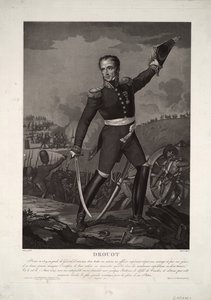 Retrato do Conde General Antoine Drouot 1774-1847, ca 1825 de Unbekannt