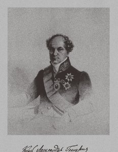 Retrato do conde Alexander Nikolayevich Golitsyn 1773-1844, c. 1840 de Unbekannt