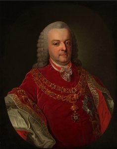 Retrato do conde Ferenc Esterházy de Galántha 1715-1785.