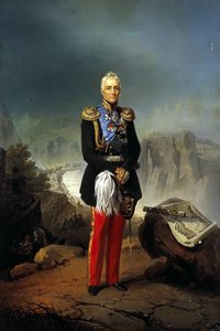 Retrato do conde Mikhail Vorontsov 1782-1856, segunda metade do século XVIII. de Unbekannt