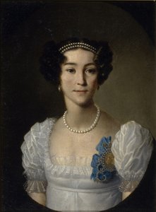 Retrato da condessa Anna Alexeyevna Orlova de Chesma 1785-1848, início do século XIX. de Unbekannt