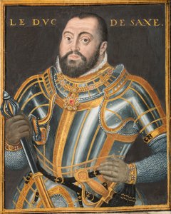 Retrato do duque Johann Friedrich I 1503-1554, eleitor da Saxônia, ca. 1550 de Unbekannt