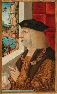 Retrato do Imperador Maximiliano I 1459-1519, século XVI. de Unbekannt